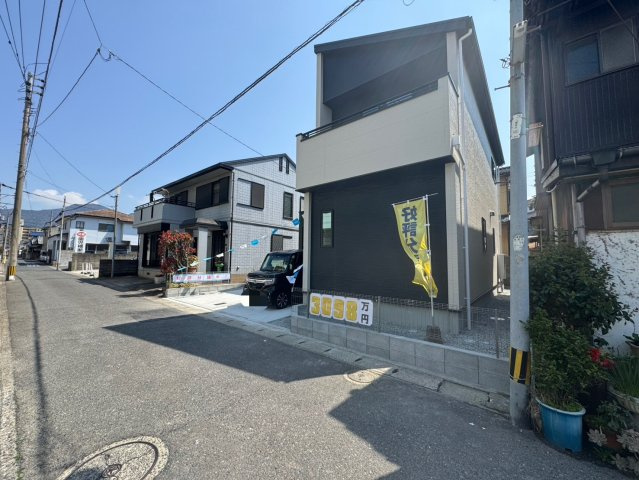 ーAdoble＋アドブル＋ー小倉南区八幡町5期　【小倉南区　新築戸建て】の前面道路含む現地写真|閑静な住宅街でのんびり過ごせます　【小倉南区　新築戸建て】