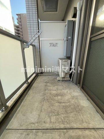 グレイス難波南のバルコニー