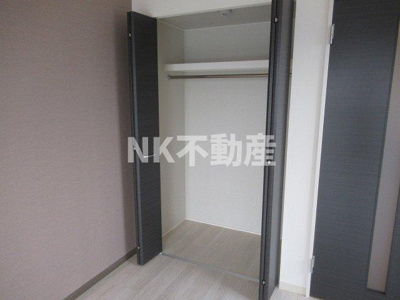 【収納】 | COZY　COURTⅢ（コージーコートスリー）（河内花園賃貸） | たっぷりとした収納スペースです