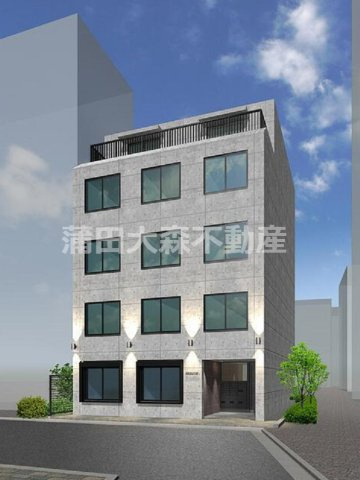 COCOCUBE大森山王の外観パース