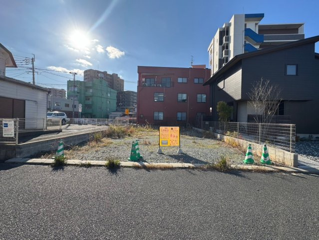 ーAdoble＋アドブル＋ー小倉南区下曽根4丁目3期　【小倉南区　新築戸建て】の外観|現地撮影　2024,12,24　ーAdoble＋アドブル＋ー小倉南区下曽根4丁目3期　【小倉南区　新築戸建て】