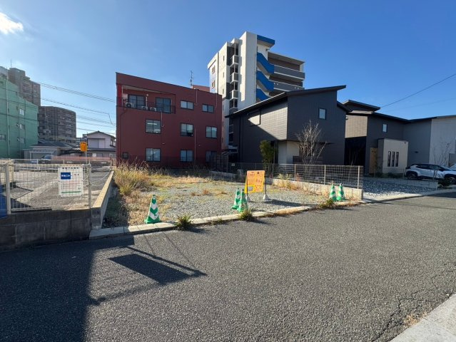 ーAdoble＋アドブル＋ー小倉南区下曽根4丁目3期　【小倉南区　新築戸建て】の外観|現地撮影　2024,12,24　ーAdoble＋アドブル＋ー小倉南区下曽根4丁目3期　【小倉南区　新築戸建て】