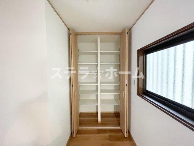千里山東1 中古戸建の収納|収納のためのスペースです