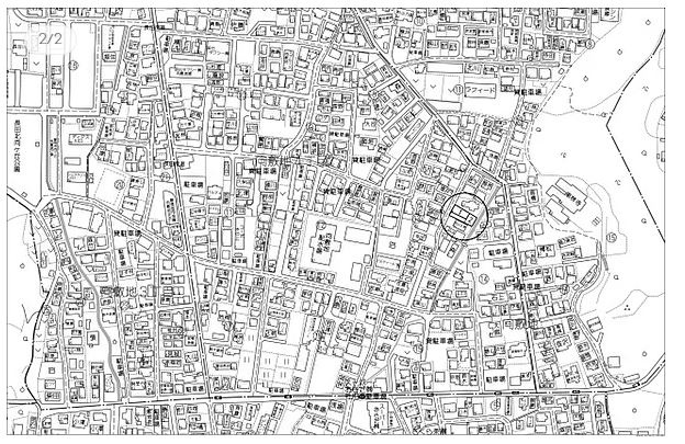 売土地　静岡市駿河区向敷地４丁目の地図