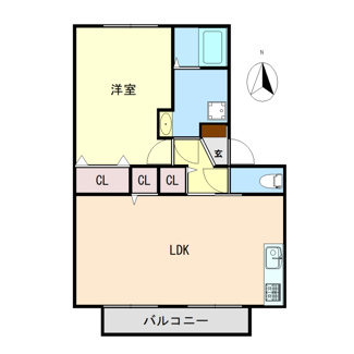 【間取り】 | シャルマン美樹