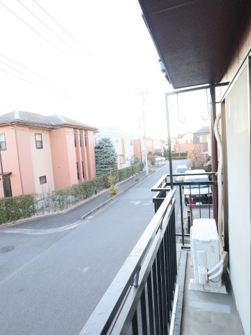 清和マンションのバルコニー