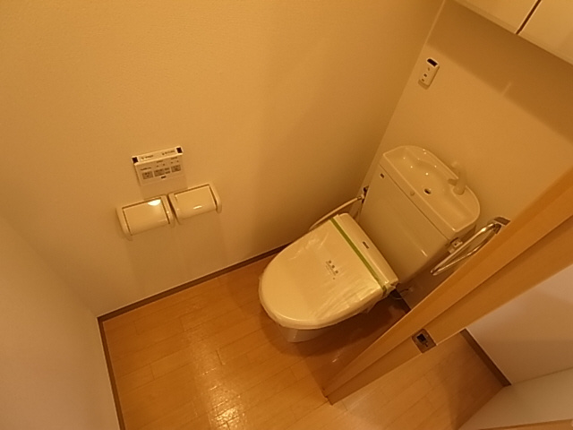 神戸市兵庫区平野町字天王谷奥東服のアパートのトイレ|ウォッシュレット付トイレ