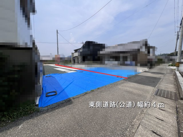 【前面道路含む現地写真】 | 香美市土佐山田町百石町１丁目/１号棟