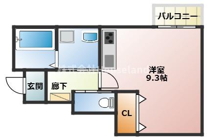 Solis上町の間取り