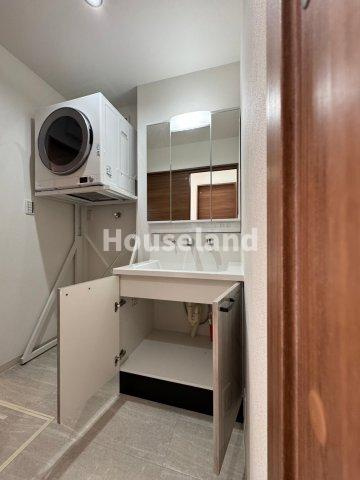 Solis上町の洗面所