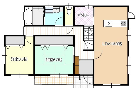 【間取り】の画像