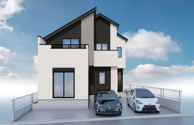 【仲介手数料無料】所沢市泉町３期全１棟　所沢市の新築住宅なら西武ハウジングの外観パース