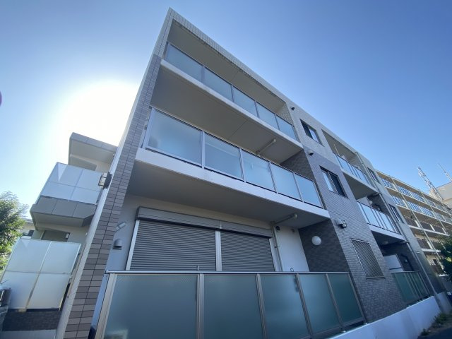 堺市南区和田東の賃貸マンションの外観|お洒落な外観です。