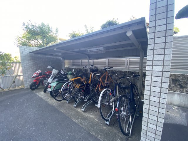 堺市南区和田東の賃貸マンションのその他共用部分|駐輪場です。