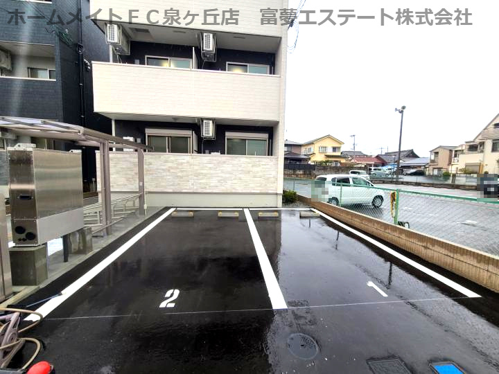 フジパレス助松町ノースの駐車場