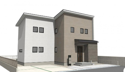 【外観】 | 中区米田⑪号地 | 落ち着いた雰囲気の外観です