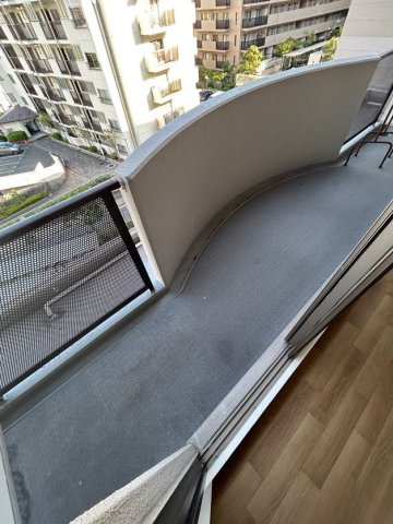 デメテル高取台のバルコニー