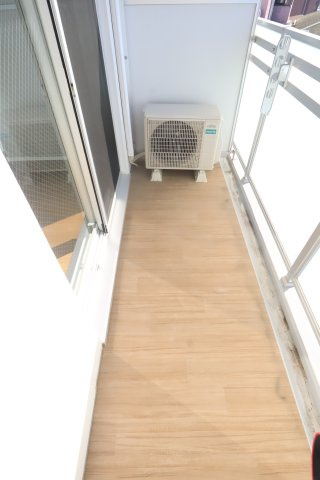 大阪市旭区赤川２丁目の賃貸マンションのバルコニー