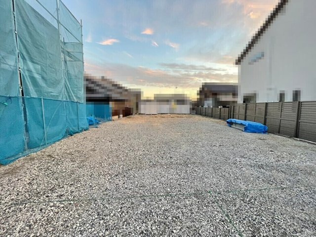 野洲市高木6号地　建築条件無し売土地の外観