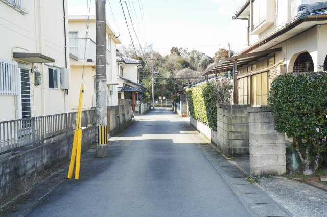 【前面道路含む現地写真】 | JIDAI菊陽町武蔵ヶ丘北　1号地