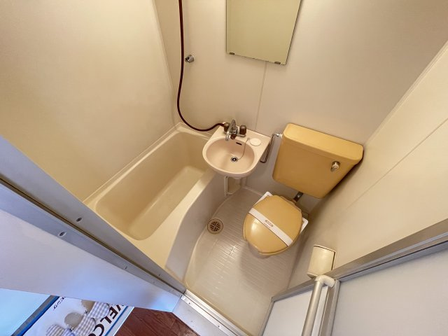 グリーンプラザBの浴室