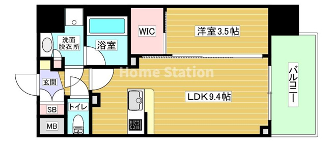 【間取り】 | シーズンフラッツ福島