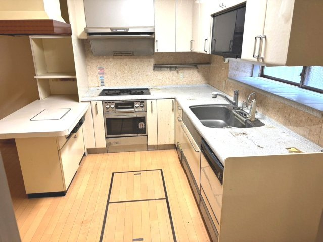 堺市南区庭代台4丁　戸建てのキッチン|L型キッチン