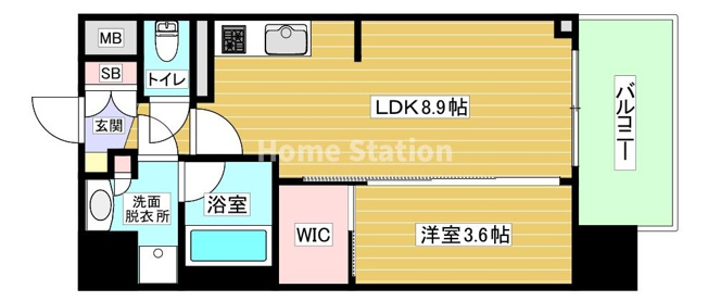 【間取り】 | シーズンフラッツ福島