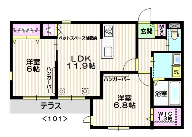 エム・ヴィラージュの間取り|★間取り★