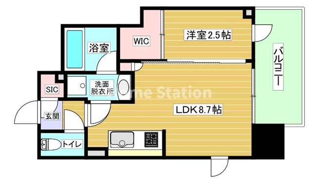 【間取り】 | シーズンフラッツ福島