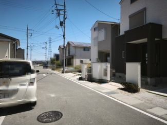【前面道路含む現地写真】 | 大津市下阪本2丁目26付近　新築戸建