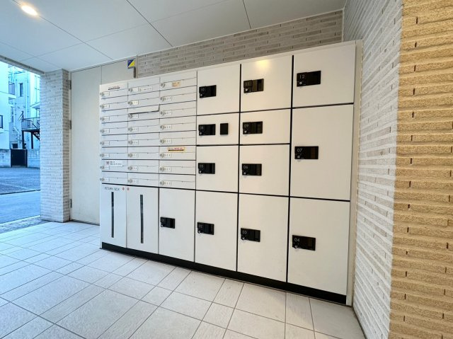 ウェルスクエアイズム千駄ヶ谷のその他共用部分|ポスト・宅配ボックス