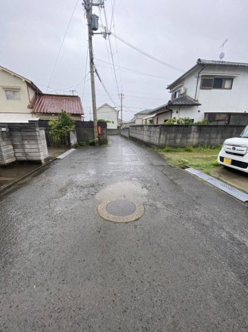 和歌山市園部売土地の前面道路含む現地写真