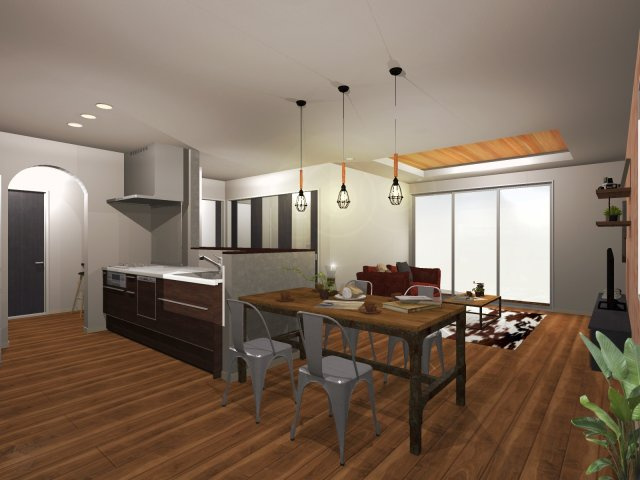 和歌山市園部売土地の完成予想図|お客様おひとりおひとりに合わせた新築プランを無料で作成いたします。