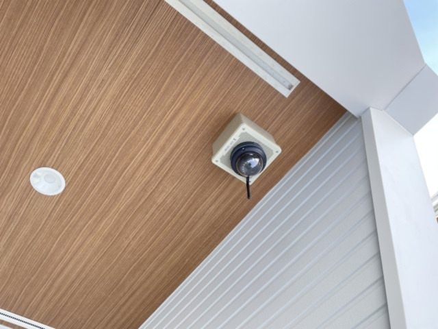 八戸市諏訪1丁目 B棟の防犯設備|防犯カメラ