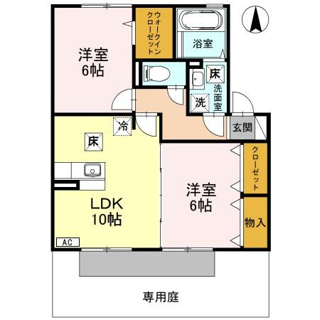 【間取り】 | コートダジュール嶋