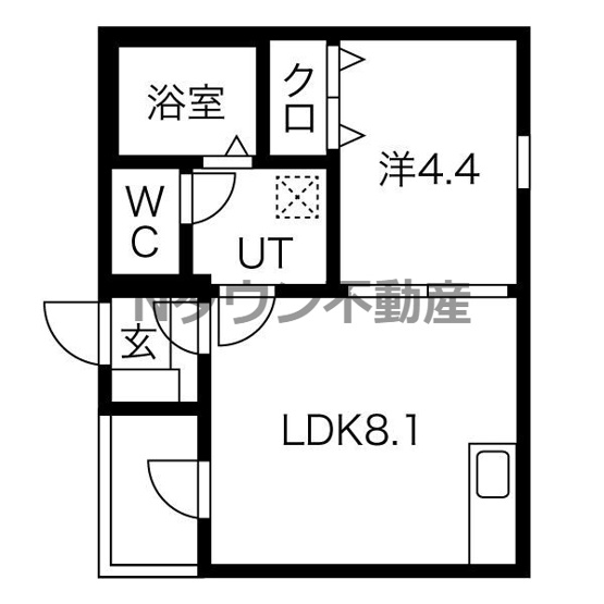 【間取り】 | グランハイツ本陣 | 間取りです。