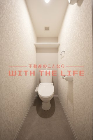 S-RESIDENCE久留米六ツ門abreastⅠ【キャンペーン対象物件】のトイレ|シンプルで使いやすいトイレです