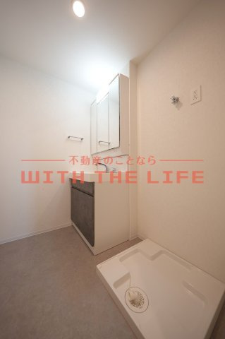 S-RESIDENCE久留米六ツ門abreastⅠ【キャンペーン対象物件】の洗面所|洗面所です