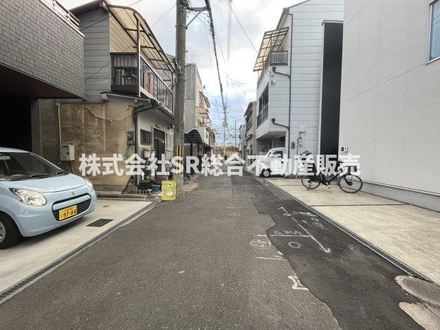 鴻池徳庵町中古戸建の前面道路含む現地写真|前面道路含む現地写真です
