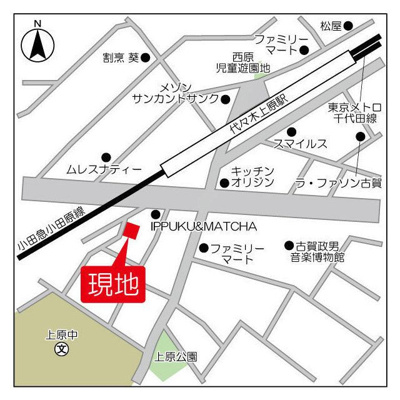 【地図】 | ＡＩＦＬＡＴ代々木上原 