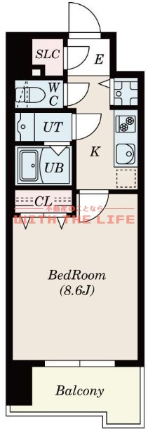 S-RESIDENCE久留米六ツ門abreastⅡ【キャンペーン対象物件】の間取り