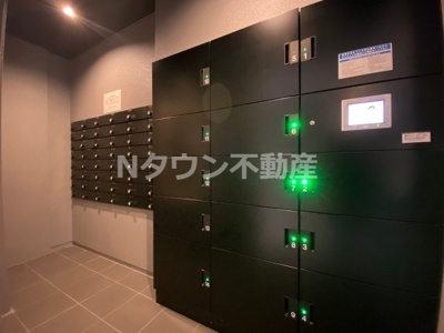 【その他共用部分】 | フレール上前津 | メールボックスと宅配ボックスです。