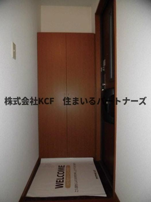 ラ・マーシャB棟の玄関|シンプルで使いやすい玄関です