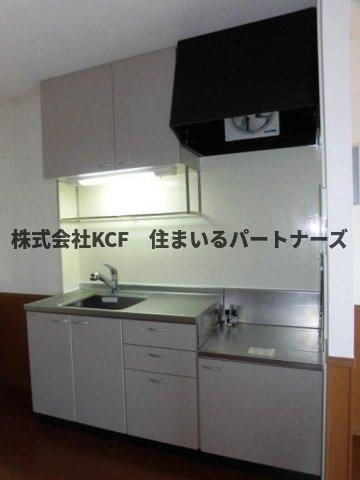 ラ・マーシャB棟のキッチン|使いやすいキッチンです