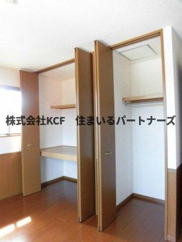 ラ・マーシャB棟の収納|大きなものも収納できそうです
