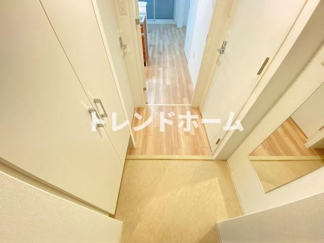 ラシーヌ瓦屋町の玄関|選べる家電プランあり！！