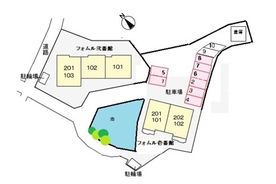 【駐車場】 | フォルム弐番館 | 駐車場