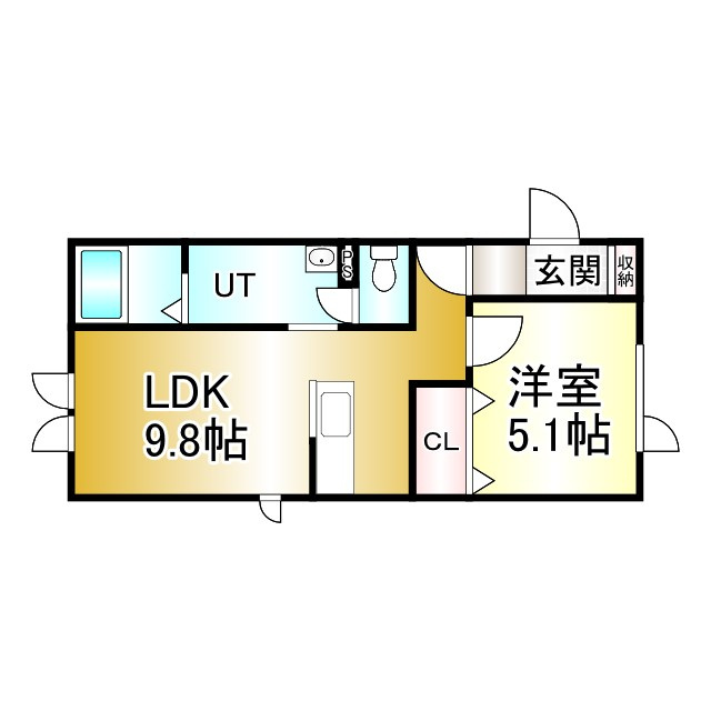 ハッピーの間取り