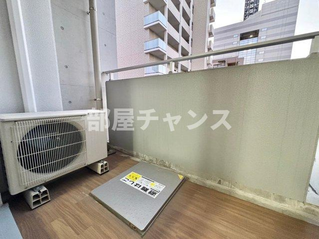 ArtizA鶴舞のバルコニー